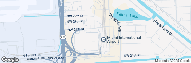 Google Maps Miami Airport (MIA), RENTAL CAR CENTER 3900 NW 25th Street #414, Miami, FL 33142, United States of America